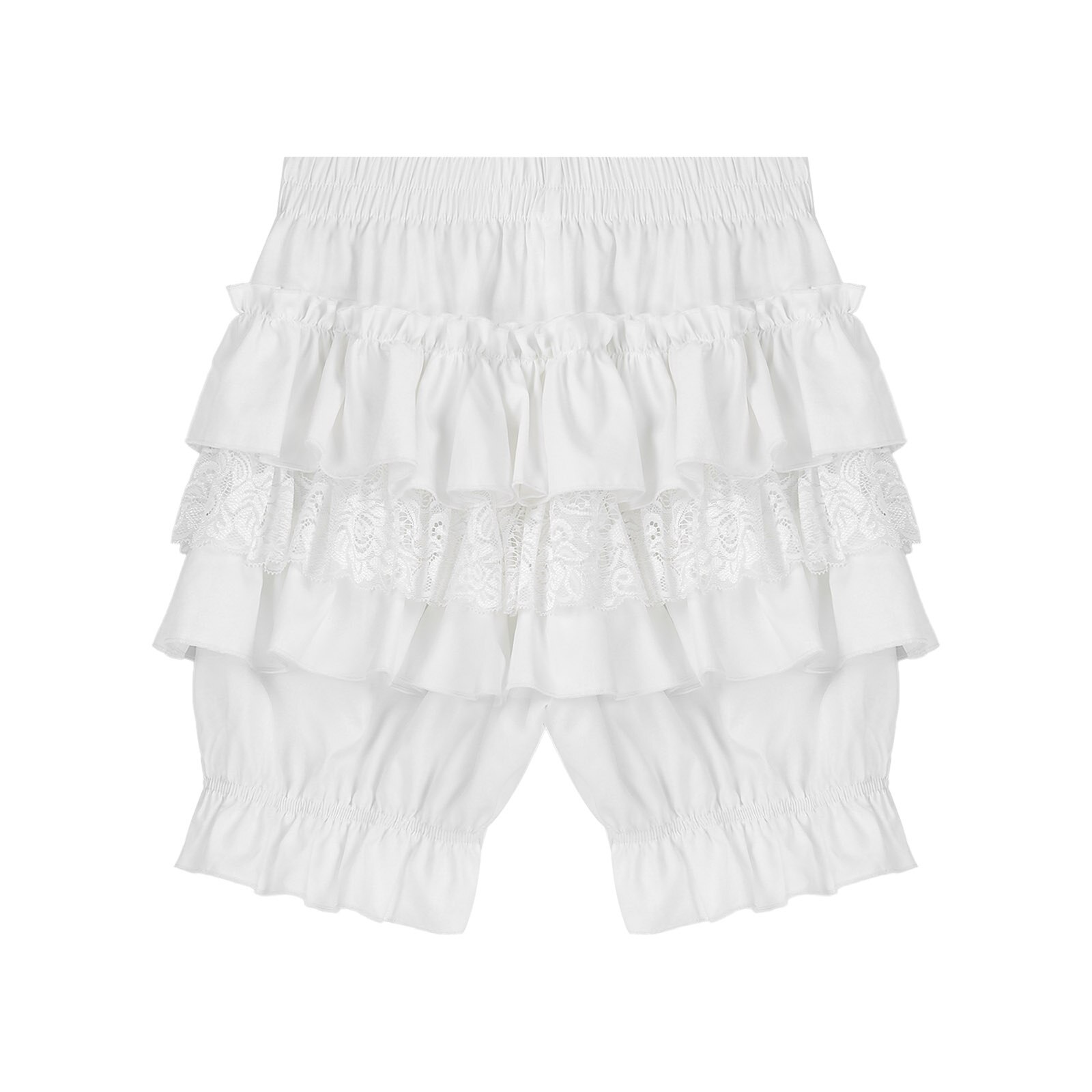 Kobiety dziewczęta Lolita potargane spodenki bawełniane koronkowe wiktoriańskie dynie spodeńki kobiece nastolatki nastolatki śliczne krótkie spodnie bezpieczeństwa