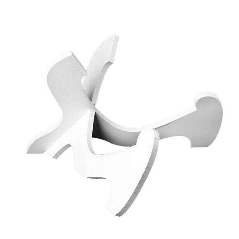 1 stk lodret stativ guitar træ beslag tilbehør guitar holder folde hvid 19*25cm ukulele stativ hylde ukulele ukulel  j6 u 8: Default Title