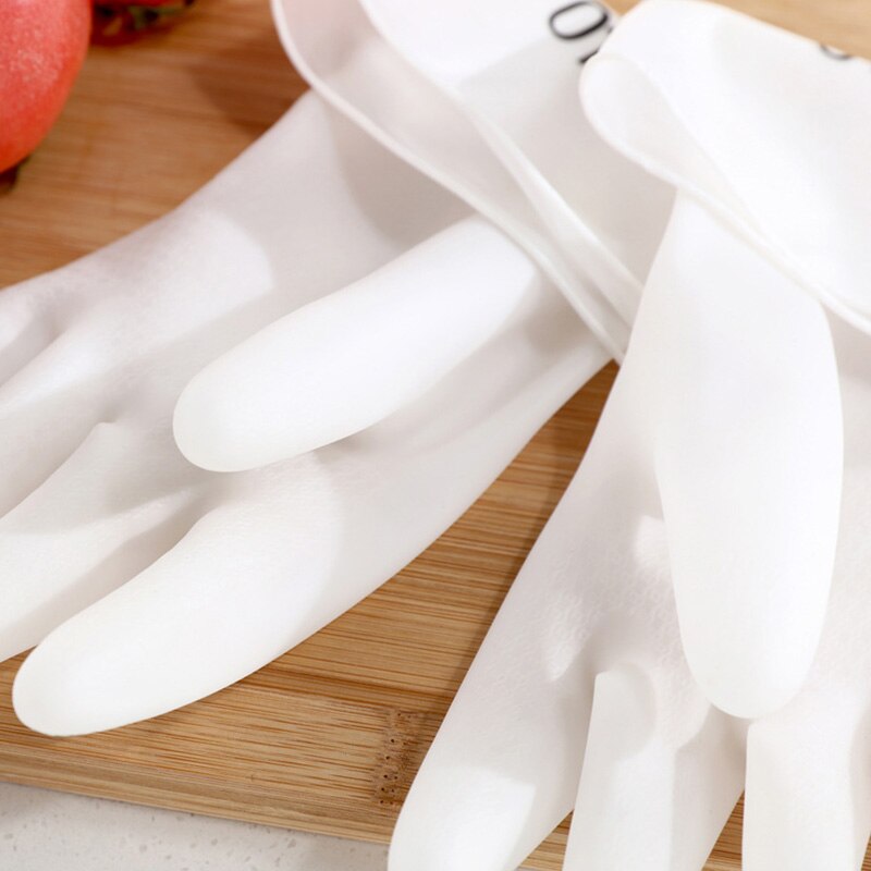 S/M/L ménage gants ménage étanche Silicone gants PVC lavage vêtements nettoyage cuisine plat Durable anti-dérapant gants