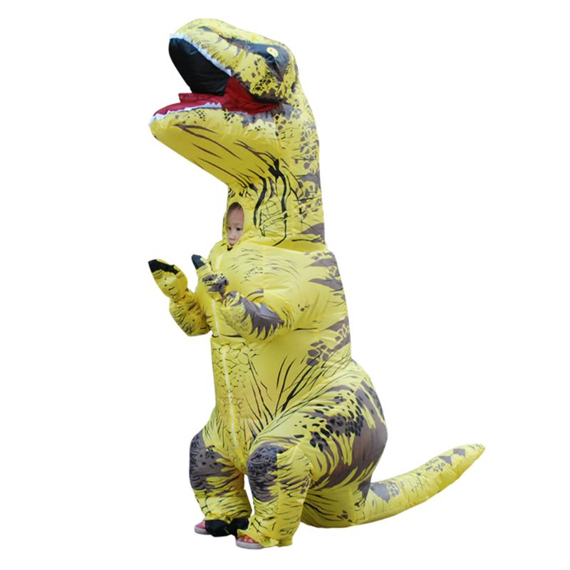 Shop. Inflatable Dinosaur Cosplay Costume Child Adults Halloween Blowup Outfit