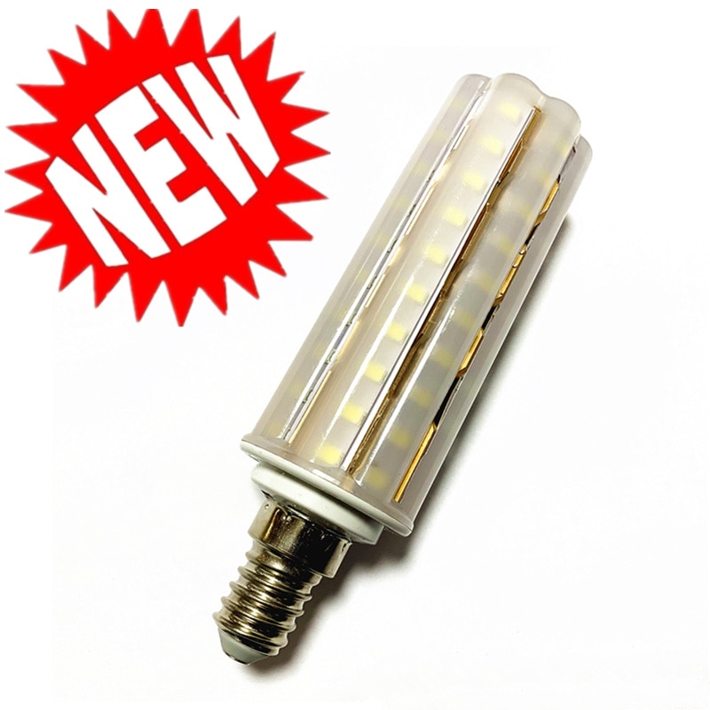 5Pcs /lot Light Bulb 12W 16W 18W E14 E27 LED Double Color Warm white Lamp SMD2835 220V/AC Corn Bulb Light Bulb Light chandelier
