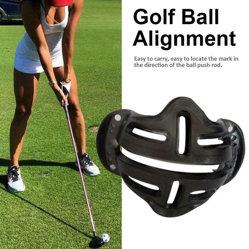 Golf Ball Alignment Line Marker Marks Template Draw Template Linear Putt Positioning Ball Mark Alignment Putting Clip Tools