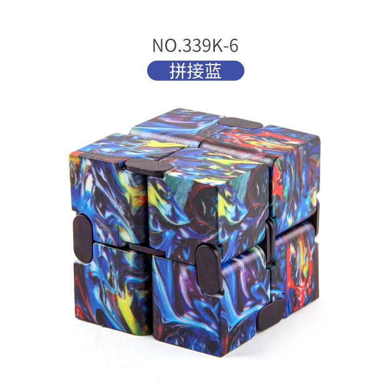 Flip Cube Tasche Puzzle Unbegrenzte Linderung von Stress Angst und Dekompression Schreibtisch Spielzeug Unendlichkeit Cube Figet Spielzeug Trending: 16