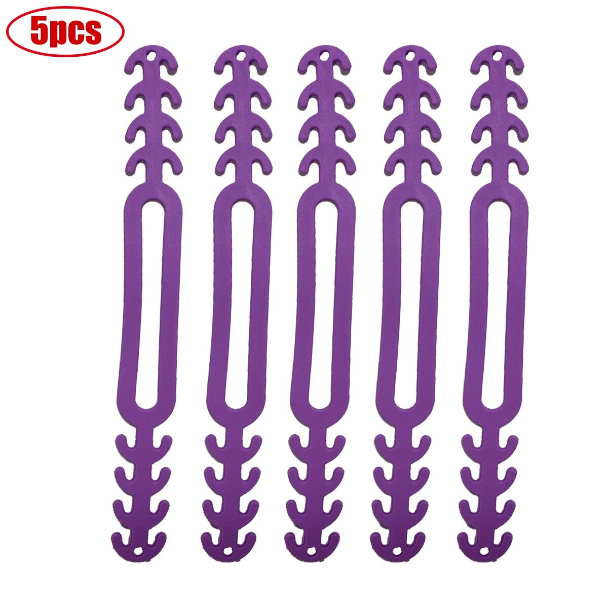 Regulowany antypoślizgowy maska silikonowa uchwyt uchwyty do uszu salvaorejas mascarillas rozszerzenie hak maski klamra uchwyt wisi maski: 5pcs purple