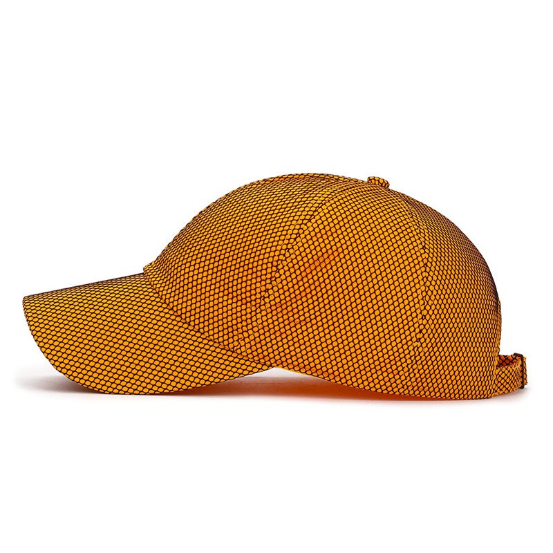 Casquette de Baseball unisexe en maille solide, réglable et respirante, chapeau de soleil à rabat, réglable en 5 couleurs décontracté