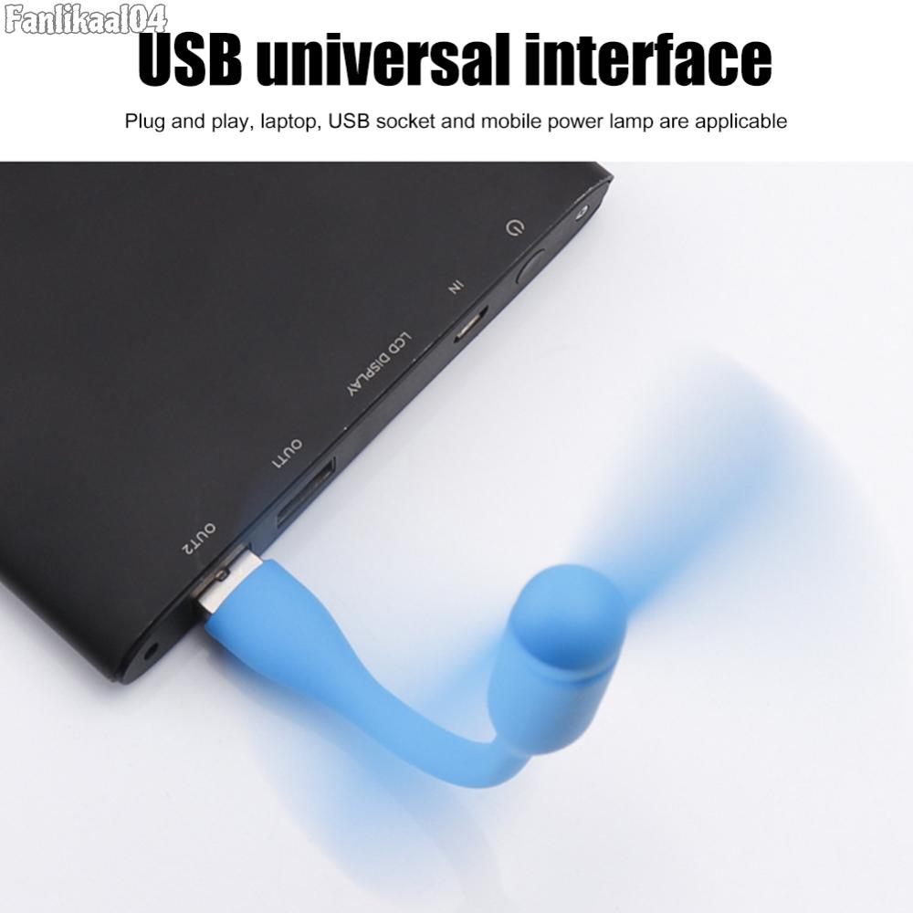 Mini Fan for Power Bank Notebook Computer Travel Cooling Mobile Phone USB Fans