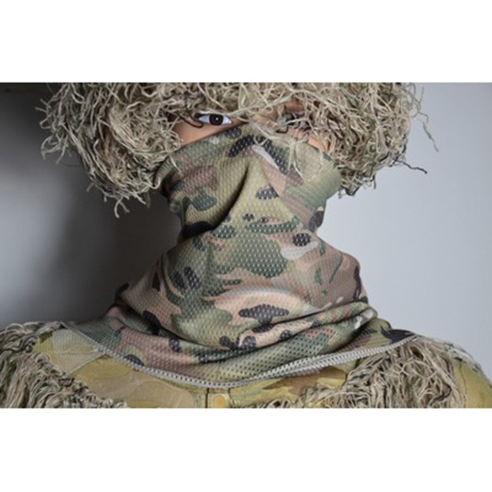 Pañuelo para exterior actividades pañuelo Material de la malla de la cubierta de la cabeza el cuello a prueba de polvo: 12