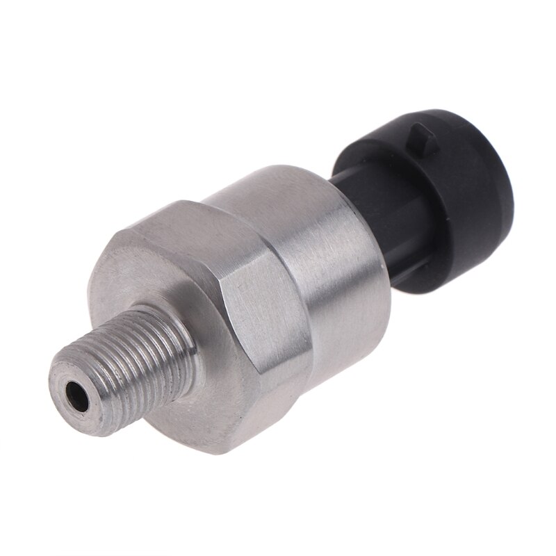 OOTDTY DC 5V 1/8NPT capteur de pression capteur en acier inoxydable huile Air eau