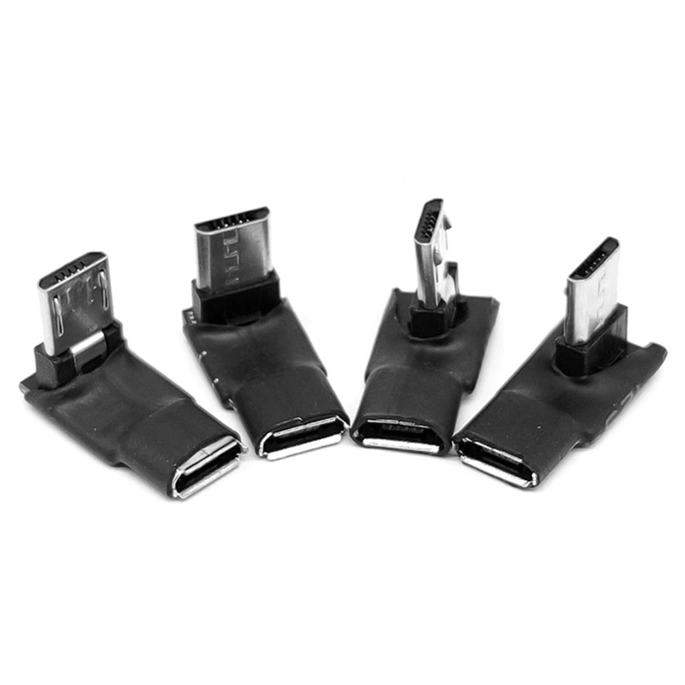 90 Degree USB Left Right Up Angled Micro 5pin Female to Micro USB Male Data Adapter to Mini Plug Plug Micro USB