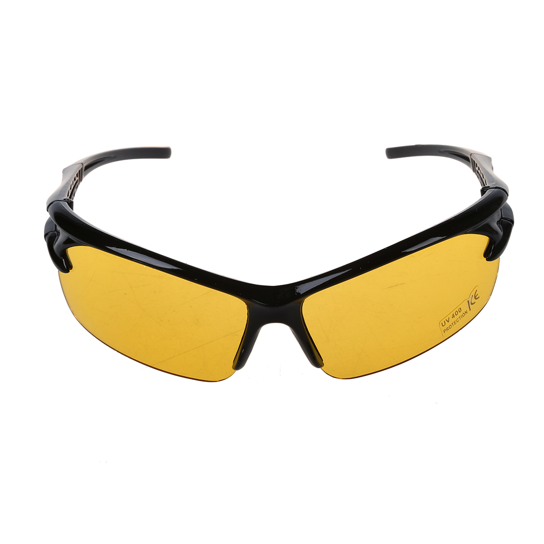 Zwart frame geel Nachtzicht vel outdoor Fietsen Zonnebril