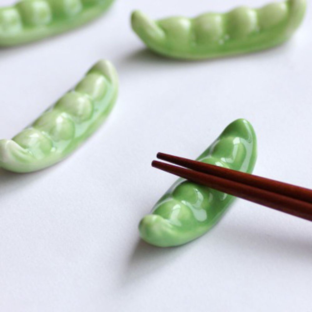 19 Styles Chinese Ceramic Chopsticks Holder Cartoon Animal Chopsticks Mat Home Kitchen Tableware Decoration Tools: 12