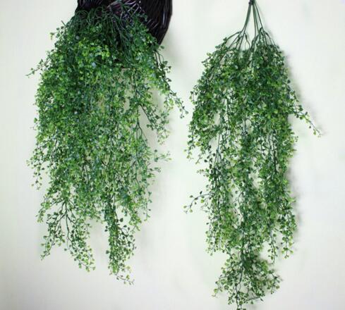 Blomst vintreet rotting hengende plante kunstig plante blader vegg tilbehør balkong dekorasjon hjem dekorasjon