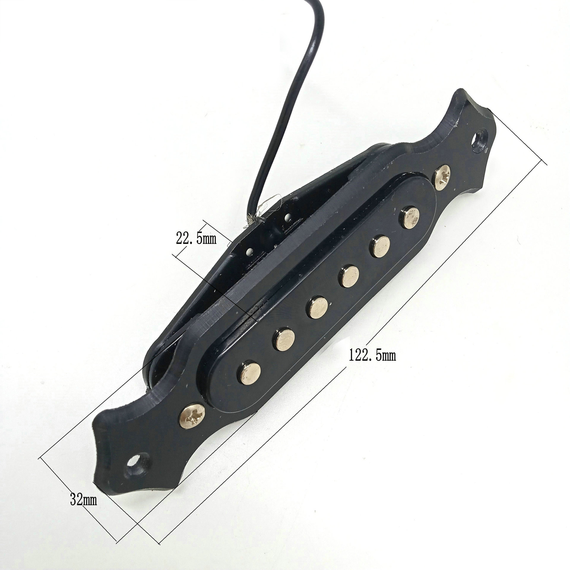 6 String Acoustic Guitar Sound Hole Pickup Pre-Wired Pickup Set Up Pots Knobs Jack Soundhole Pickup Multi-colour options