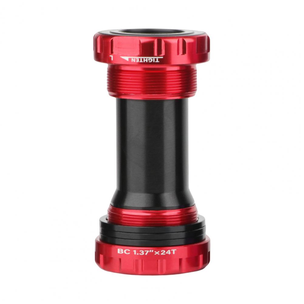Soporte inferior de bicicleta BB52 M68, eje de movimiento Central de cinco vías, 68/73mm, para Shimano, habree G, soporte inferior de rosca IXF: Rojo