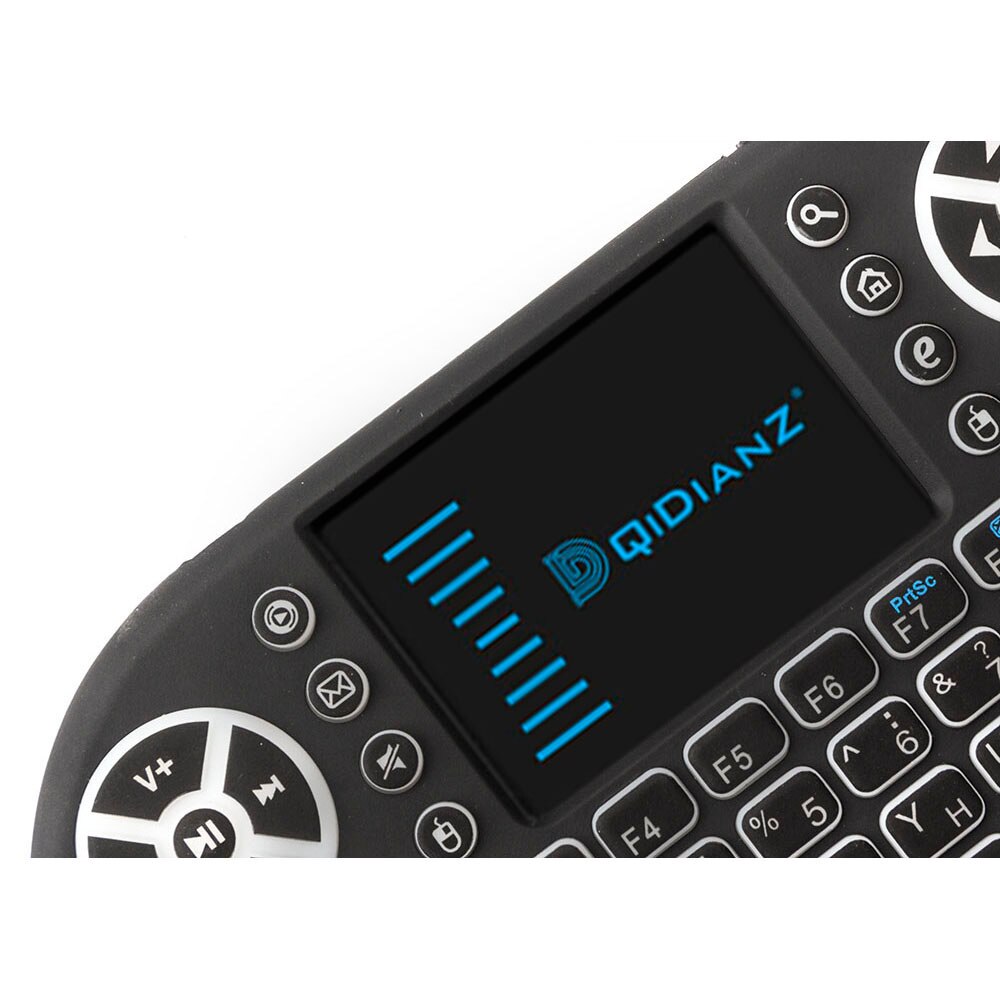 I8 baggrundsbelyst tastatur på 2.4 ghz understøtter flere sprog, der er egnede til mini-tv-set-top-bokse