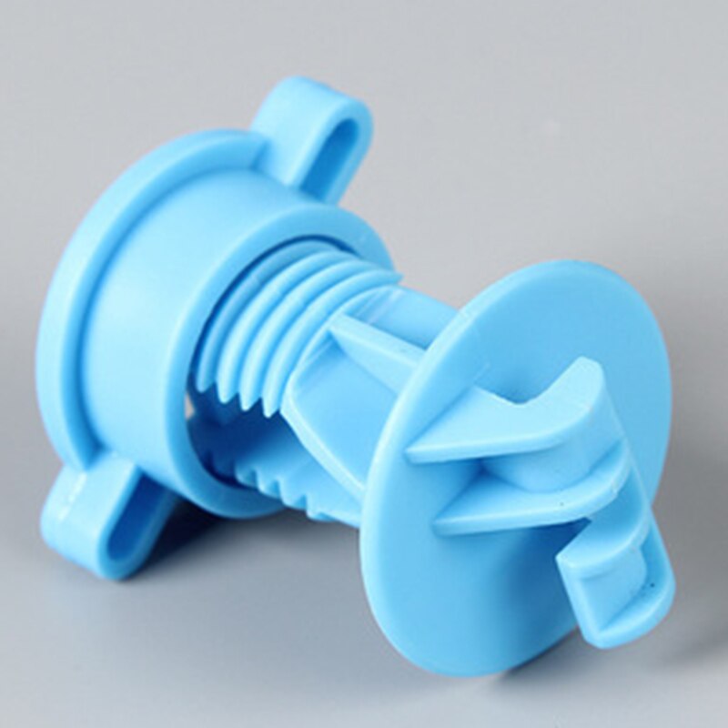 Tissting Elektrozaun Isolatoren 100 Stück - ABS Bolzentyp Für 9,5mm Pfosten