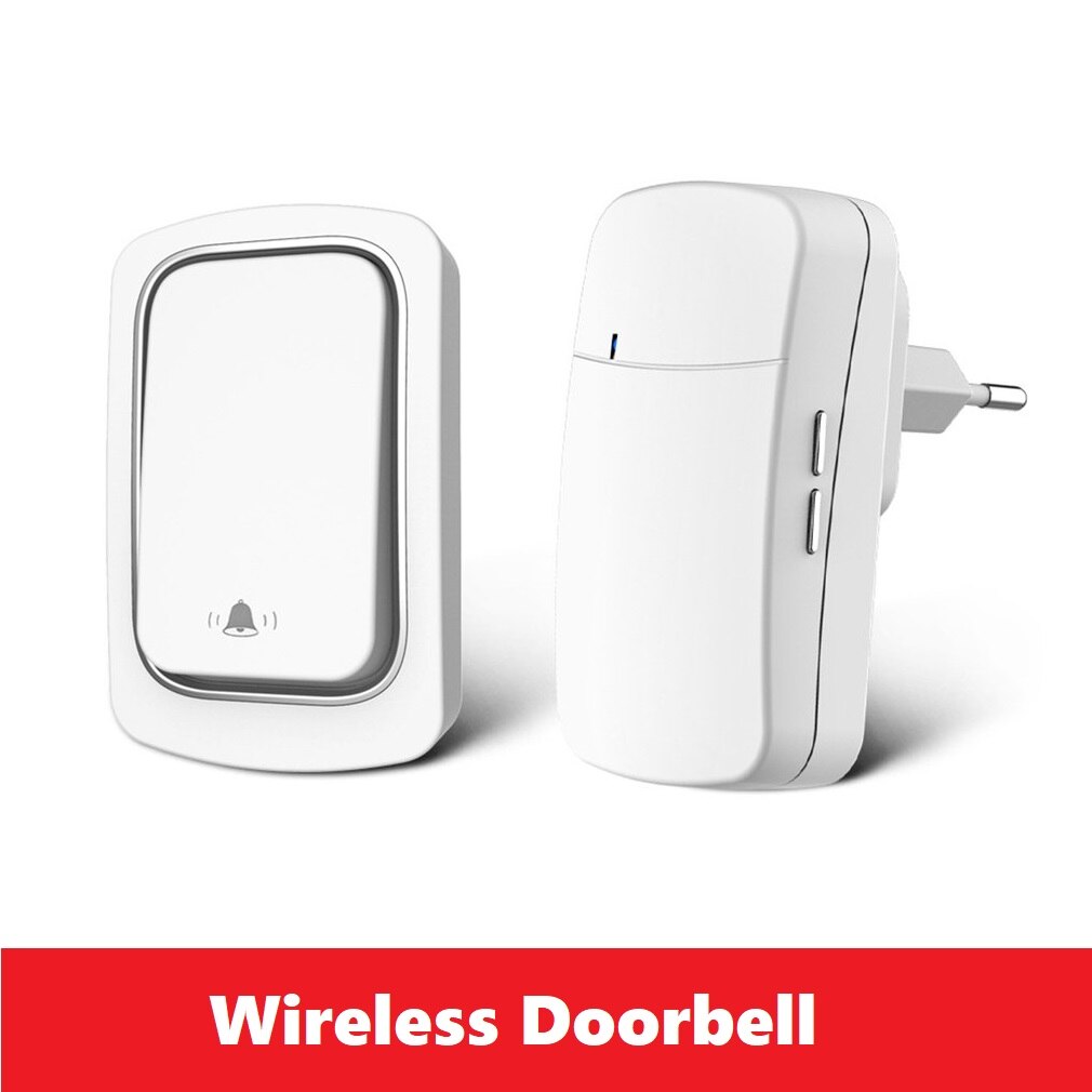 Ring Doorbell Wireless Doorbell No Battery Waterproof Self-Powered DoorBell Home Cordless Ring Dong Chime Timbre Calling