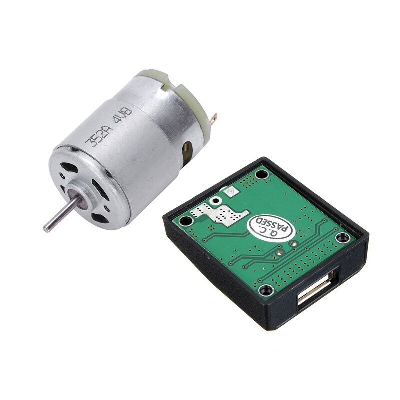 RS380 DC 1,5-18V 30000RPM Mini Motor- 38X28mm mit Solar- Tafel Falten Tasche USB Kreuzung Kasten DIY spezielle