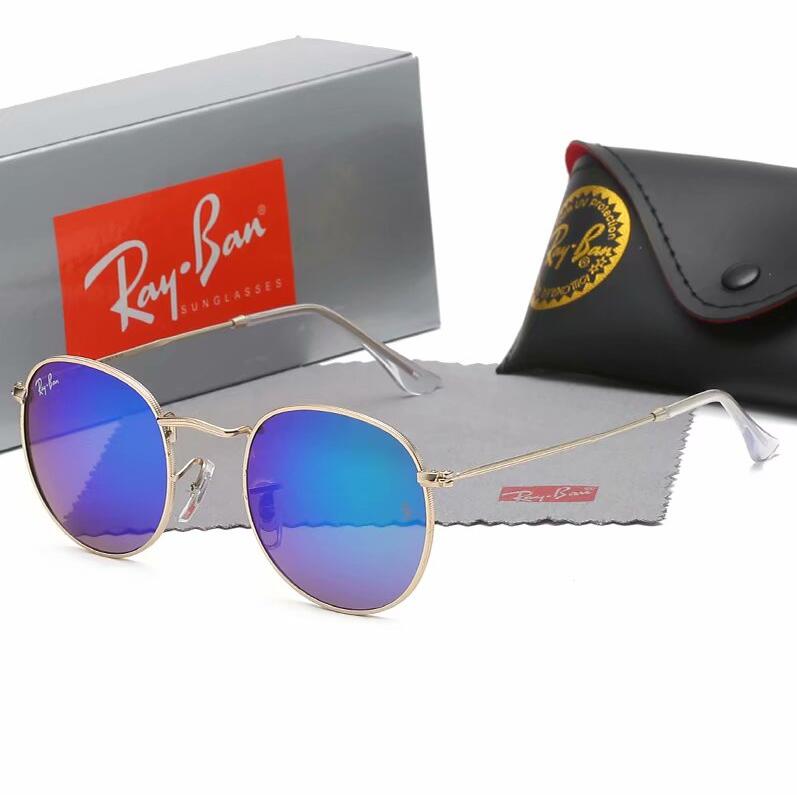 Rayban-frete grátis 2020 novas chegadas para homens mulher caminhadas eyewear marca de alta qualidade sunglasse outdoor glasse rb3447: NO3447-4