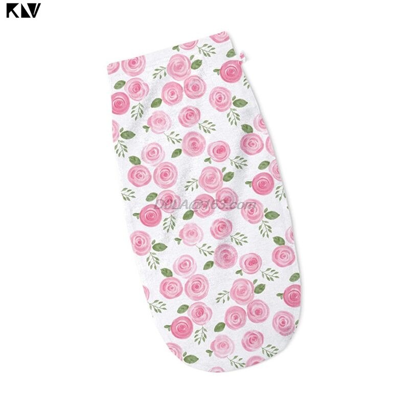 -né bébé Swaddle sac de couchage coton impression sac de couchage enfant en bas âge infantile doux serviette d'emballage couverture: 3
