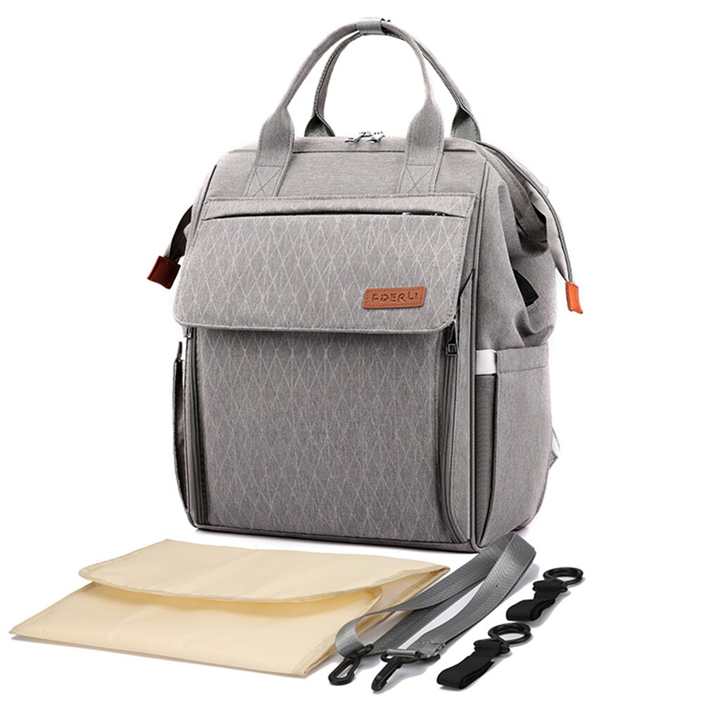 Luiertas grote capaciteit babytas reistas babyverzorging wetbag opvouwbare wieg mummie tas natte luiertas zwangerschapstas: 3