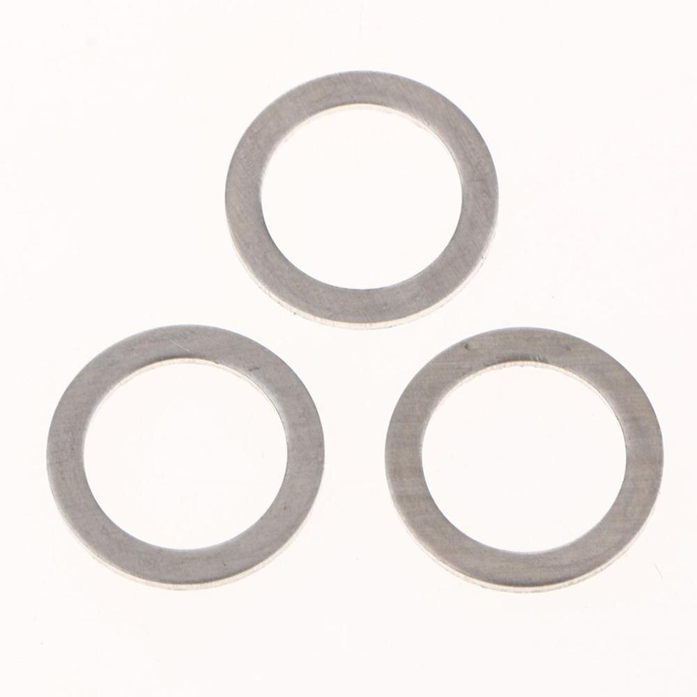 50Pcs Practical Oil Pan Screw Gasket Aluminum Oil Drain Plug Crush Washers Gaskets For Mazda 9956-41-400