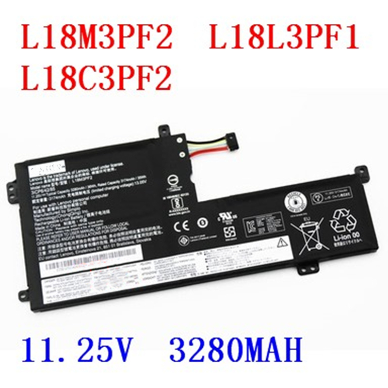 Batería Original L18M3PF2, L18C3PF2, L18L3PF1, 5B10W67278, para portátil Lenovo IdeaPad L340-15IWL, 17IWL, 15apia, 17apia, 81LG, L3-15IML05