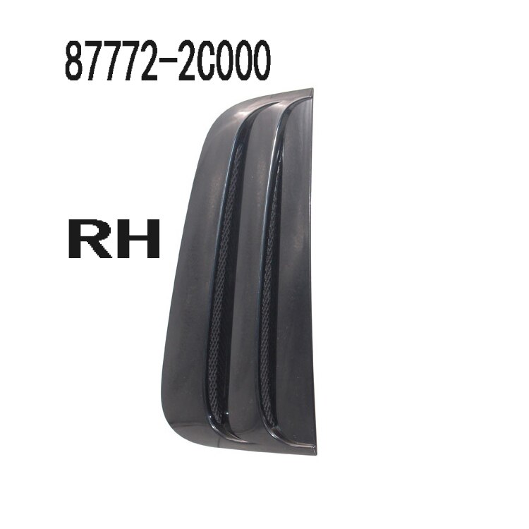 Oem 877712 c 000 87772 c 000 lokasuojan koristelisäsarja lokasuojan lista hyundai tiburon coupé 2003 2004:een: Rh