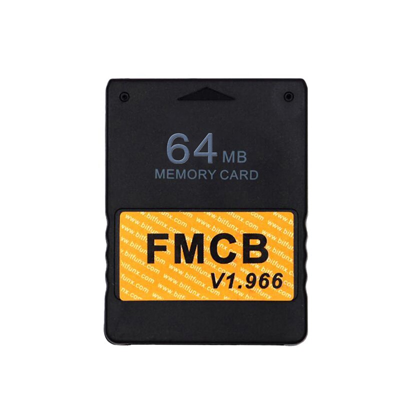 RGEEK klasyczny czarny v1.966 FMCB bezpłatny McBoot 8MB/16MB/32MB/64MB OPL karta pamięci na konsole robić gry PS2