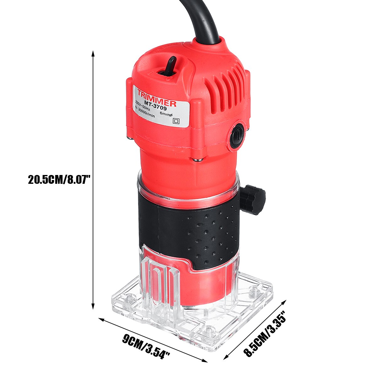 110V/220V 1300W elektrisch Hand Trimmer Holz Laminator Router DIY Holzbearbeitung Cutter Carving Mahlen Schlitzen Maschine Energie Werkzeug