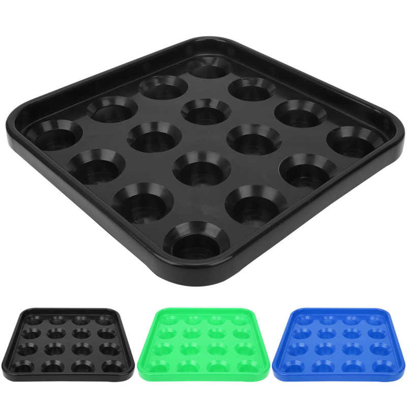 5 Kleuren Biljart Bal Lade 16 Gaten Opslag Houder Box Voor Snooker En Pool Zalen Biljart Accessoires