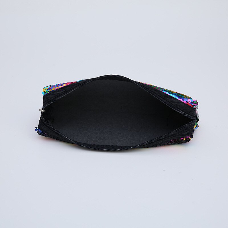 Estuche holográfico de lentejuelas para lápices, material escolar, suministros para lápices, kalem kutusu kawaii