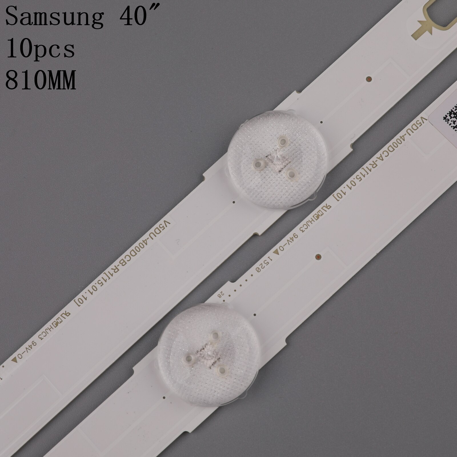 10 unids/set de retroiluminación LED para samsung UN40JU6700 V5DU-400DCA-R1 V5DU-400DCB-R1 BN96-34792A 34791A S_5u75_40_FL_R05 L04