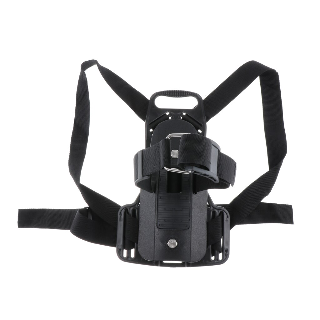 Scuba Diving Tank Carrier Back Pack Bracket & Adjustable Quick Release Webbing Strap - High Performance & Durable