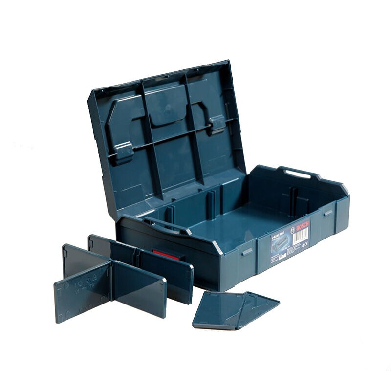 Bosch L-Boxx Mini Storage Case Durable Shock Proof Parts Screw Bits Accessories Stackable Storage Box