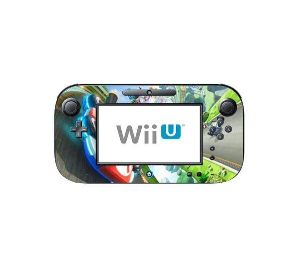 Protector de vinilo de la piel del carro de MARI0 para Nintendo Wii U y pegatinas de las pieles del controlador: Wii U Gamepad-403