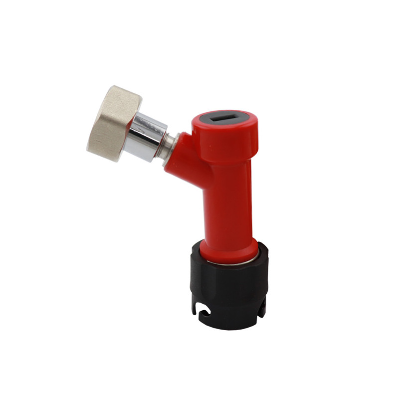 Adaptador de desconexión rápida para grifo de cerveza, Conector de bloqueo de Pin de bola para grifo dispensador de cerveza casera