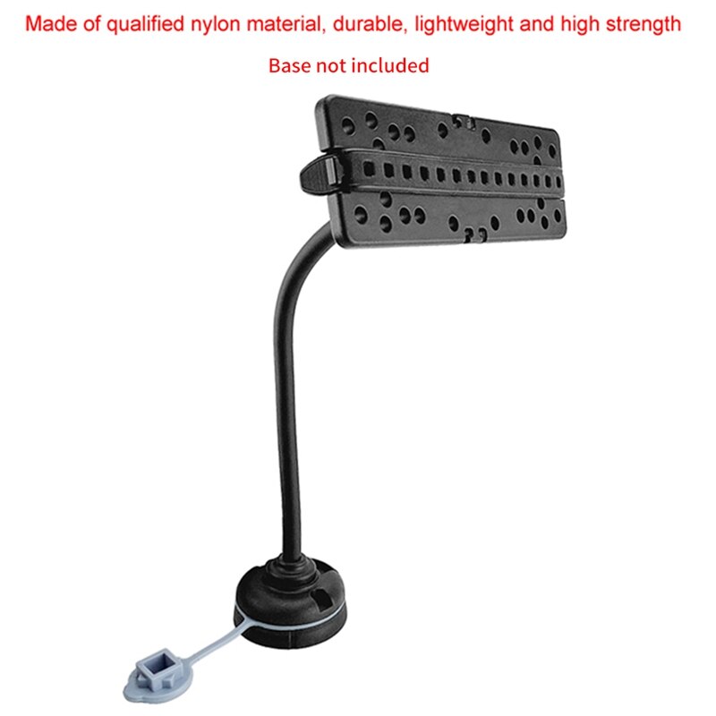 360 Degree Swivel Universal Kayak Electronic Fish Finder Mount Fishfinder GPS Plate Rotating Boat GPSMAP Supporter