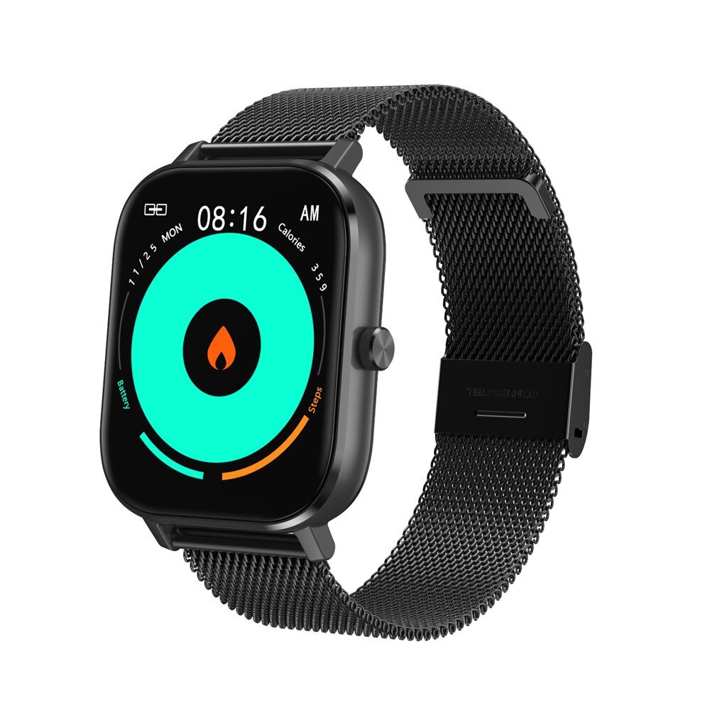 DT35 Smartwatch Ecg Hartslag Bloeddruk 1.54Inch Bluetooth Call IP67 Waterdichte Sport Smart Horloge Armband: D