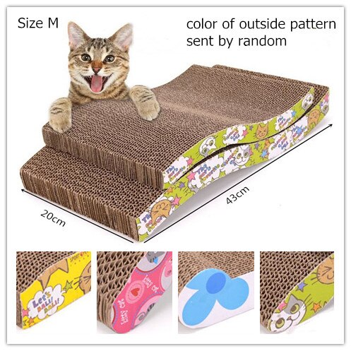 MTL cat scratcher tree climber Jumping Toy Climbing Frame Furniture Scratching: S shape Size M