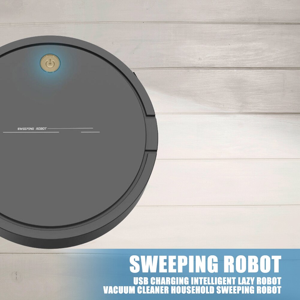 ALLOET DA628 Intelligent Robot Vacuum Cleaner USB Charging Household Wireless Sweeping Robot Dust Hair Cleaning Vacuum Cleaner