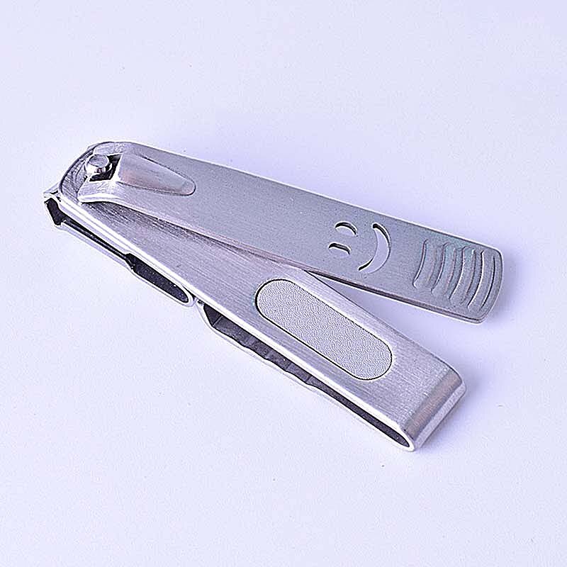 1PC Nail Clippers Stainless Steel Nail Cutter Clippers Manicure Beauty Tool Nail Cutter Pedicure Finger Toe Scissors NT96: large with rasp