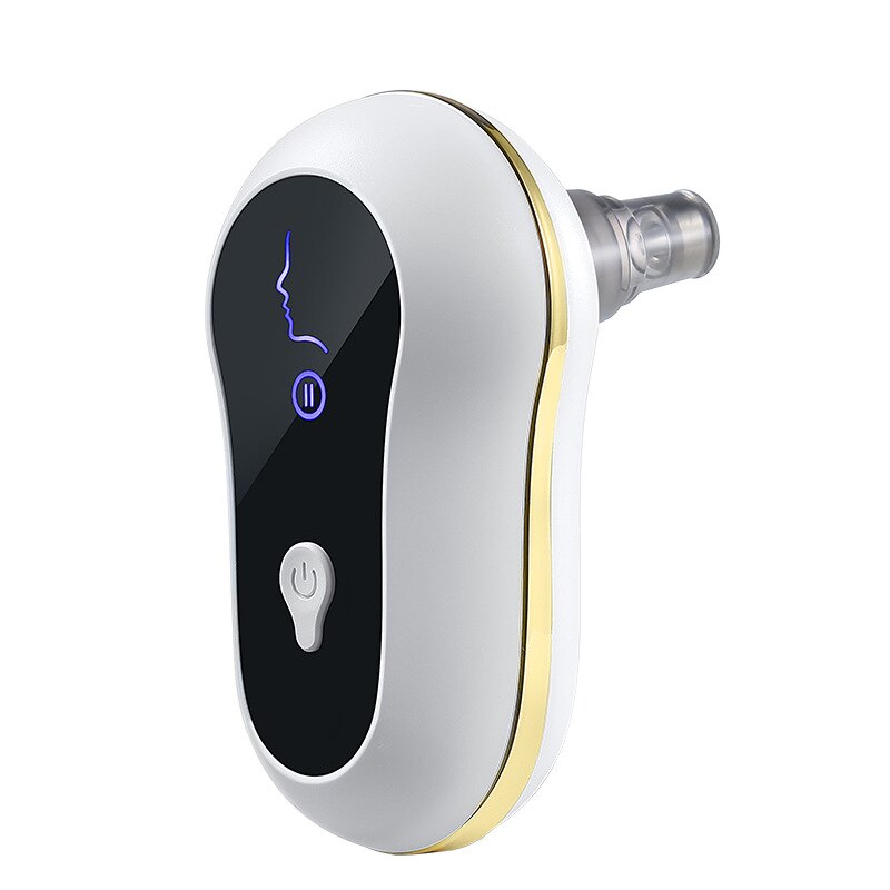 Draagbare mee-eter acne machine diepe gezichtsreiniging acne acne vacuüm zuig acne acne schone huidverzorging schoonheidsmachine: Wit 1