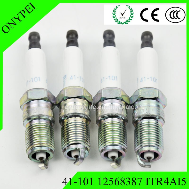 41 101 de alta qualidade autopeças irídio vela de ignição 41-101 12568387 para buick 41101 itr4a15
