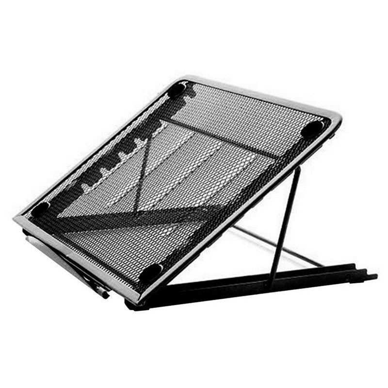 Multifunction Laptop Foldable Cooling Stand Adjustable Desktop PC Bracket Radiator Cooling Cooler Mesh Ventilated Stand Holder