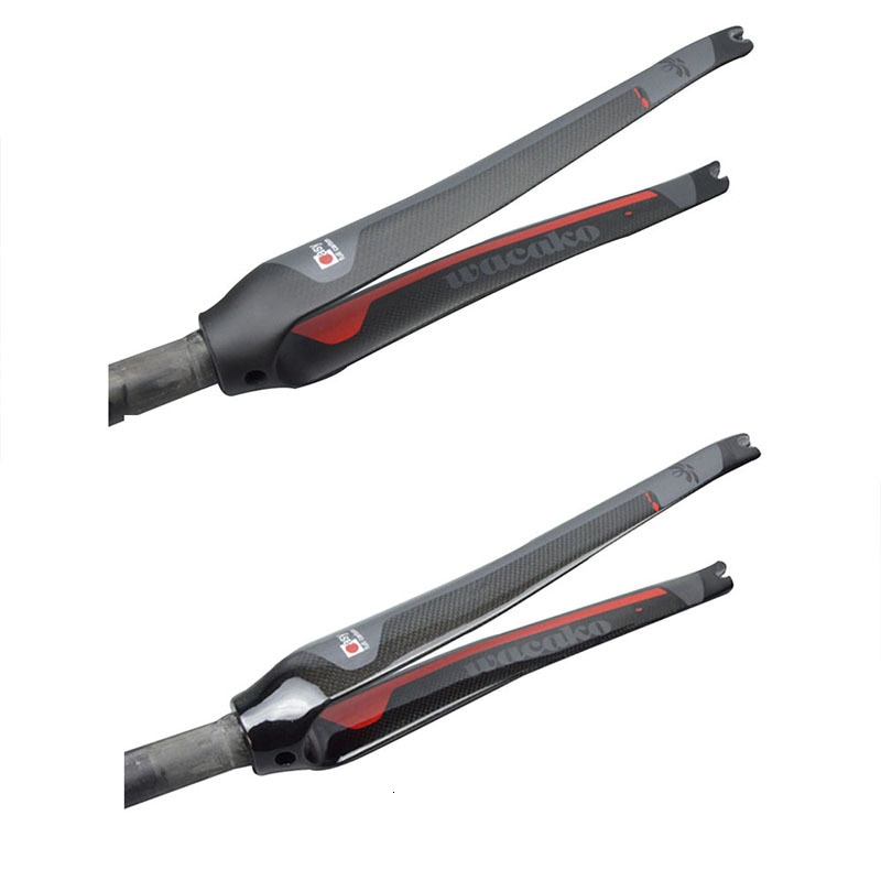 Carbon Vork 700c Mountainbike Voorvork Voor Racefiets Verticale Pijp Diameter 28.6 Mm Standpijp Lengte 300 Mm Open 100 Mm