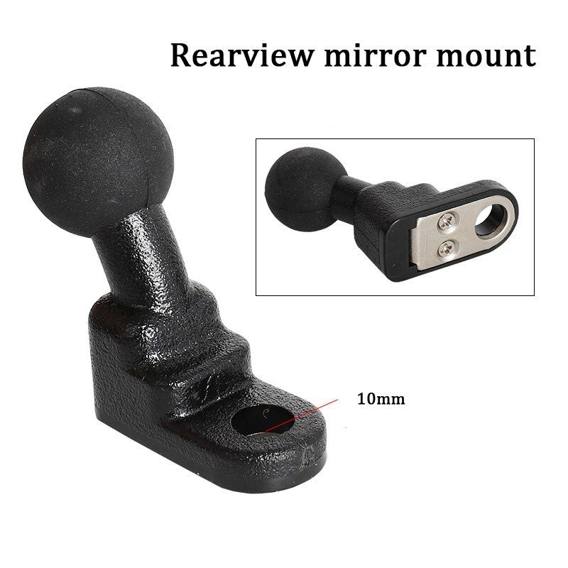 For GoPro 8 Motorcycle Handlebar Holder Yi 4K Rear Mirror RAM Mount for Sony SJCAM EKEN go pro DJI Osmo Action Camera Accessory