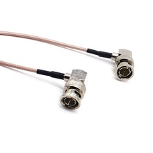 Câble de connecteur vidéo HD SDI RG179 BNC mâle à BNC prise à Angle droit pour caméra BMCC Blackmagic
