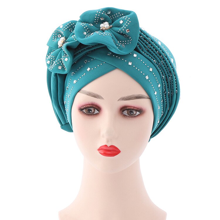foulard femme africaine chapeau africain femme chapeau femme Bonnets pour Les Femmes Déjà Automatique Gele Hijab Aso Ebi Tête Écharpe Bandeaux Turban Chapeau pour Les Femmes Africaines Automatique Gele Aso Oke: Gris foncé