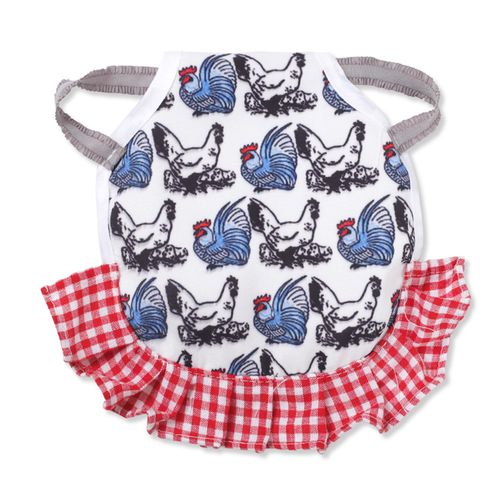 Protection Apron Chicken Adjustable Pet Hen Duck Clothes Hen Poultry Chicken Saddle Feather Frame Wings Back Protector: D